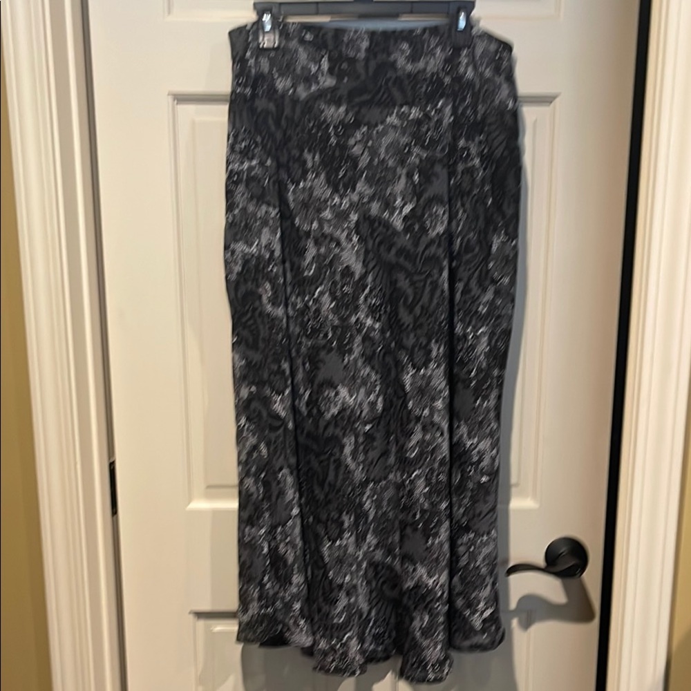 Elegant Black and Gray Women's Skirt